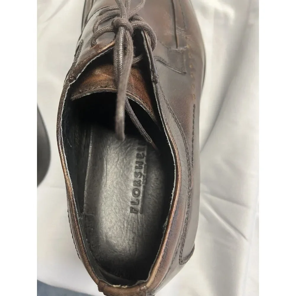 Cole Haan‎ Mens Brown Derby Dress Shoes 11 D Grandpa Dad Driving Casual